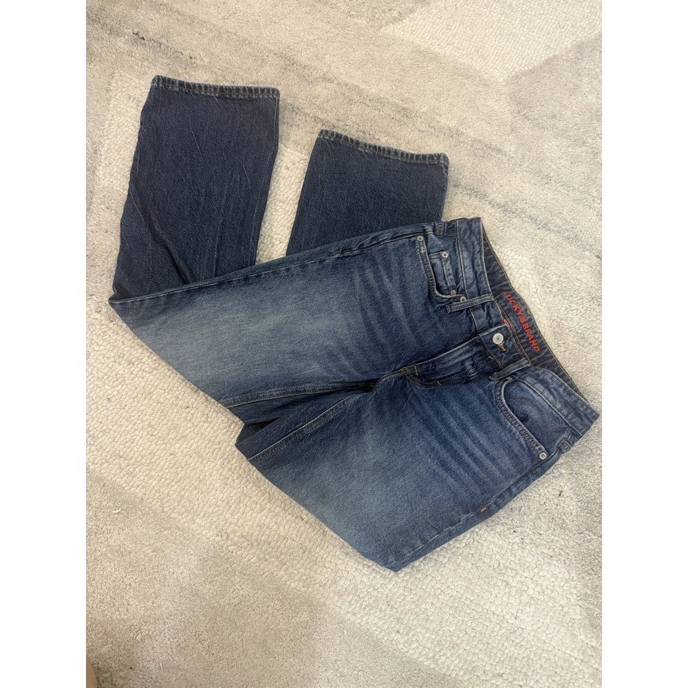 Lucky Brand Dark Denim Jeans Size 00 Or 24 - See Measurements In Pictures